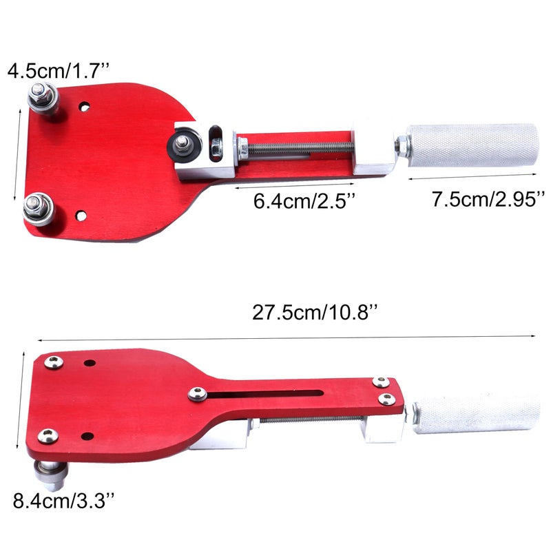 MOCW 77750 Oil Filter Cutter Billet Aluminum Universal Oil Filter Cutter Tool 2-3/8"" - 5"" Cutting Range - Image 4